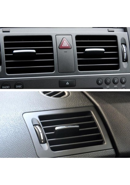 2x Hava Havalandırma Çıkışı Sekmesi Klipsli Onarım Kiti Mercedes-Benz W204 C180 C200 C260 (Yurt Dışından) modelleri