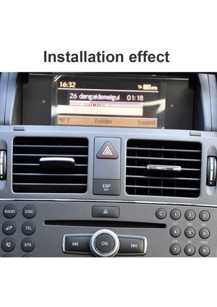 2x Hava Havalandırma Çıkışı Sekmesi Klipsli Onarım Kiti Mercedes-Benz W204 C180 C200 C260 (Yurt Dışından) fırsatları