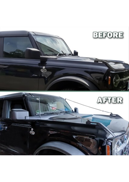 Ford Bronco 2021-2023 Aksesuarları Için Araba Ayarlanabilir Uzuv Yükselticileri Kiti Jungle Koruyucu Engelle (Yurt Dışından) fırsatları