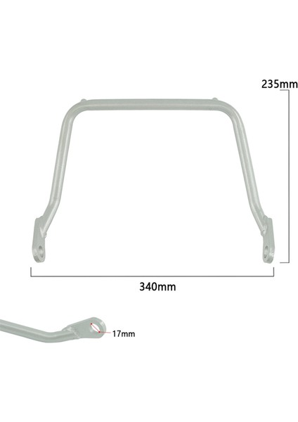 Motosiklet Ön Camı Ön Cam Montaj Destek Braketi Tutucu Bmw R1200GS Adventure R1200 Gs Adv 2004-2012 (Yurt Dışından)