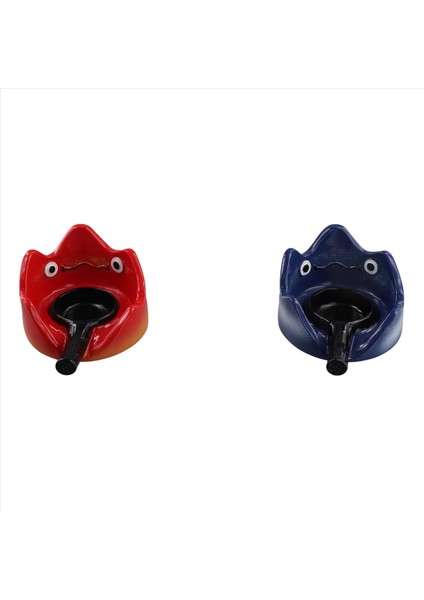 Mum Tutucu Ashtray Karikatür Kawaii Aromaterapi Şamdan Baskı Oturma Odası Dekorasyon Ev Kırmızı ve Mavi (Yurt Dışından) fırsatları