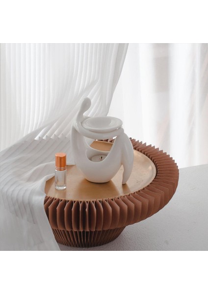 Yağ Brülör Şık Tutucu Mum Mum Tart Brülör Difüzör Dekor Spa Meditasyon Yatak Odası Ev Dekor Hediye Süslemesi (Yurt Dışından) modelleri