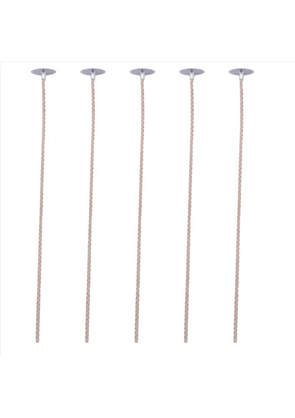 400PCS Soya Mumları Için Eko Fitiller Mum Yapımı Için 8 Inç Önceden Ağlanmış Mum Fitil Taban ile Kalın Mum Fitil (Yurt Dışından) fırsatları