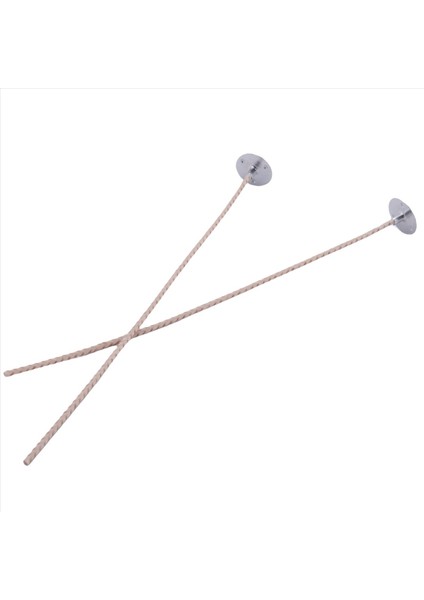 400PCS Soya Mumları Için Eko Fitiller Mum Yapımı Için 8 Inç Önceden Ağlanmış Mum Fitil Taban ile Kalın Mum Fitil (Yurt Dışından) indirimleri