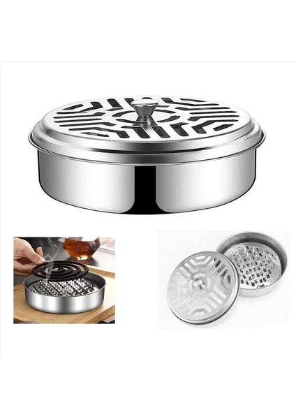 Sivrisinek Bobinleri Için 4x Paslanmaz Çelik Tutucu Fireproof Sivrisinek Spiral Konteyner Metalik Sivrisinek Tutucu (Yurt Dışından) fırsatları