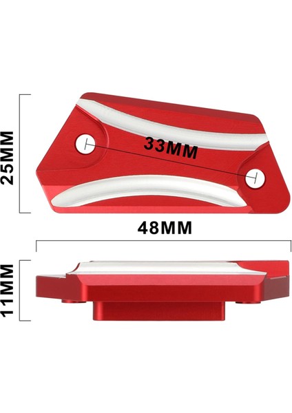 Surron Light Bee S/x Motosiklet Fren Debriyaj Ana Silindir Kapağı Aksesuarları Kırmızı Ön Fren Rezervuar Kapağı (Yurt Dışından) indirimleri