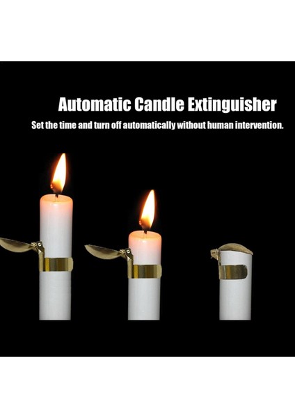 Otomatik Mum Söndürücü Alevi Güvenli Bir Şekilde Söndürmek Için Söndürücü Mum Severler Için Mum Aksesuarları (Yurt Dışından) indirimleri