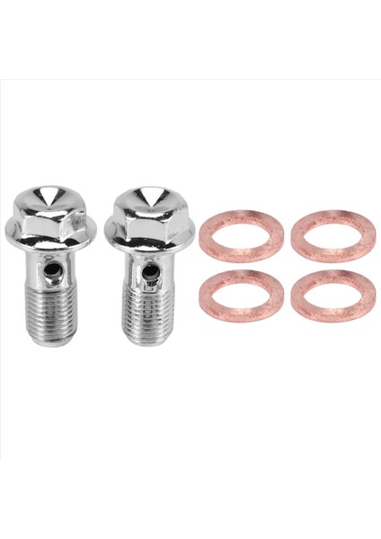 2x Motosiklet Paslanmaz Fren Banjo Cıvatası M10 x 1,0 mm Kaliper Ana Silindiri (Yurt Dışından) fırsatları