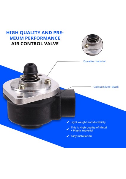 Lexus Toyota Land Cruiser 2227066011 Için Yakıt Enjeksiyon Rölanti Hava Kontrol Vanası 22270-66011 (Yurt Dışından) indirimleri