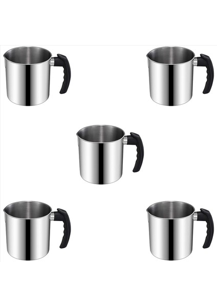 5x Mum Yapımı Dökme Tenceresi 44 Oz Çift Kazan Balmumu Eritme Potu Mum Yapma Sürahi Isı Dayanıklı Tutar (Yurt Dışından)