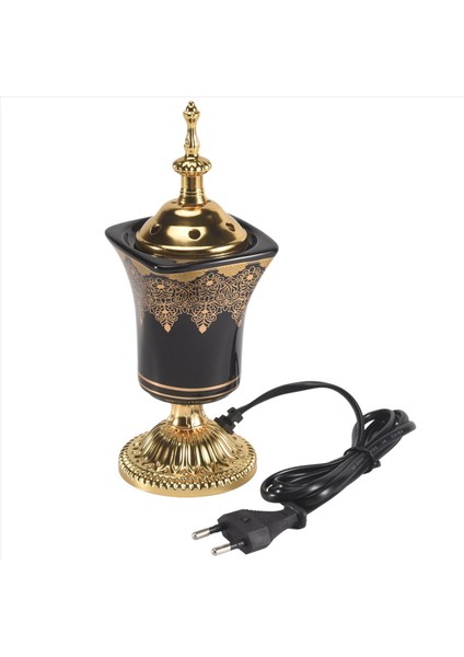 Elektrikli Tütsü Brülör Frankincense Tütsü Tutucu Vintage Arap Senser Burner Ev Ofis Yoga Spa Süsleme Ab Fiş (Yurt Dışından)