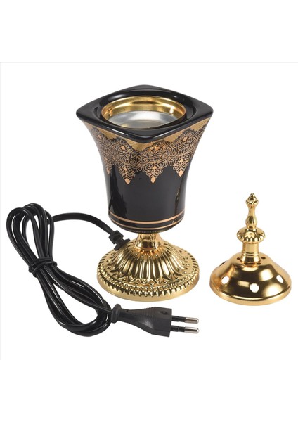 Elektrikli Tütsü Brülör Frankincense Tütsü Tutucu Vintage Arap Senser Burner Ev Ofis Yoga Spa Süsleme Ab Fiş (Yurt Dışından) modelleri
