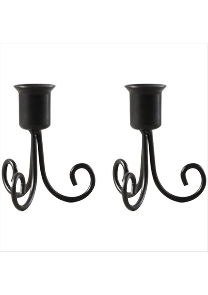 B Klasik Konik Mum Tutucu Mum Standı Demir Mum Standı Parti Düğün Sevgililer Günü Için Mum Ifadesi Sahibi (Yurt Dışından)