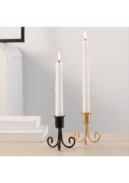 B Klasik Konik Mum Tutucu Mum Standı Demir Mum Standı Parti Düğün Sevgililer Günü Için Mum Ifadesi Sahibi (Yurt Dışından) indirimleri