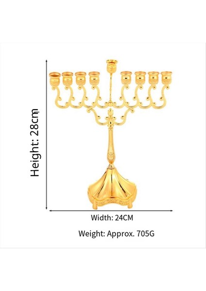 Mum Tutucu Zarif ve Üst Düzey Masa Dekorasyonu Mum Işığı Akşam Yemeği Mum Tutucu Altın (Yurt Dışından) indirimleri