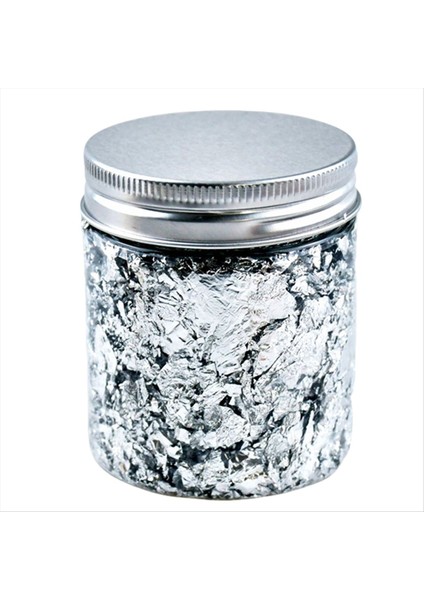 Gümüş Folyo Dıy Tırnak Sanatı Için Uygun Mum Kalıp Yapımı ve Dekoratif Sanat (Yurt Dışından)