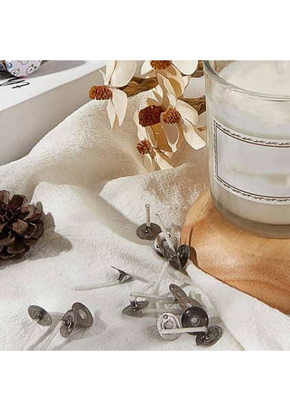 5000PCS Mum Fitiller 1 Inç Düşük Duman Mum Fitil Metal Sekmeleri ile Çay Hafif Fitiller Mum Yapımı Için (Yurt Dışından) fırsatları