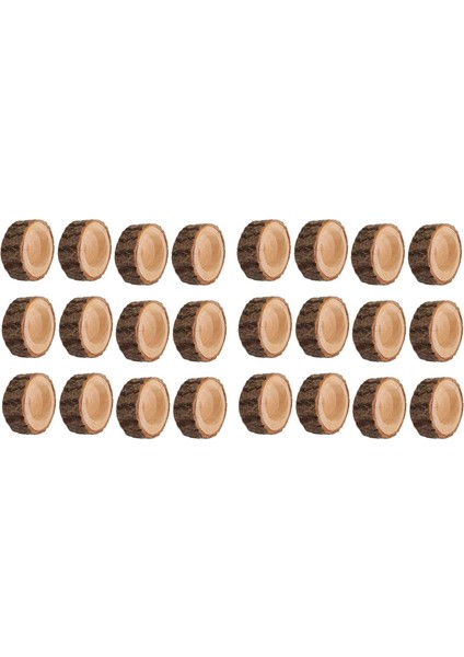 24PCS Ahşap Mum Tutucu Masa Için Düğün Partisi Için Votive Tealight Sahibi Cadılar Bayramı Noel Partisi Ev Dekor (Yurt Dışından)