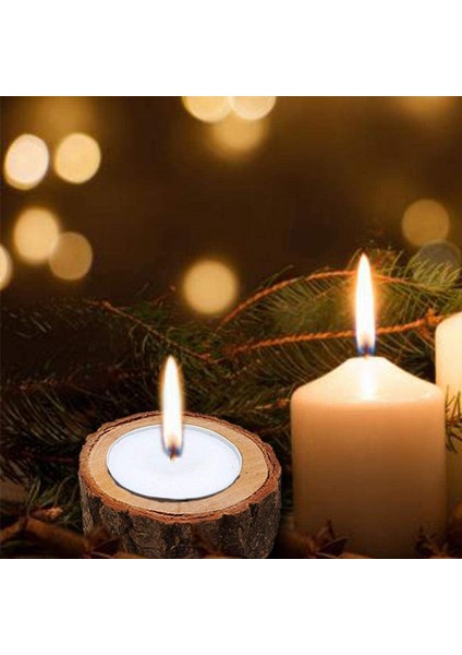 24PCS Ahşap Mum Tutucu Masa Için Düğün Partisi Için Votive Tealight Sahibi Cadılar Bayramı Noel Partisi Ev Dekor (Yurt Dışından) fırsatları