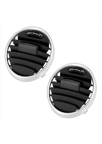Sol+Sağ Dash Ac Hava Havalandırma Grill 1648301954 1648302154 Mercedes-Benz Gl ml X164 Hava Outlet Dekoratif Çerçeve Siyah (Yurt Dışından) modelleri