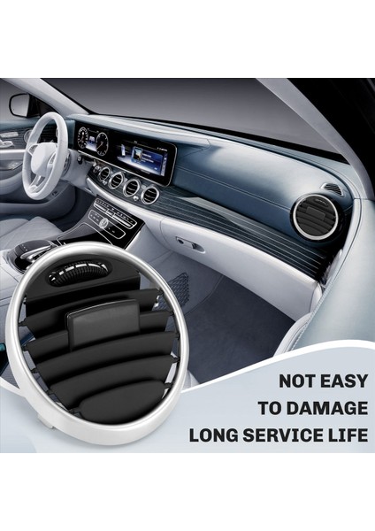 Sol+Sağ Dash Ac Hava Havalandırma Grill 1648301954 1648302154 Mercedes-Benz Gl ml X164 Hava Outlet Dekoratif Çerçeve Siyah (Yurt Dışından) fırsatları