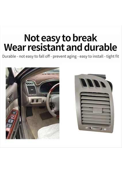 Toyota Camry Için Ön Sol+Sağ Gösterge Tablosu Hava Çıkışı 2001-2006 55650-AA020-BO 55650-AA030-E0 Klima Havalandırma (Yurt Dışından) indirimleri