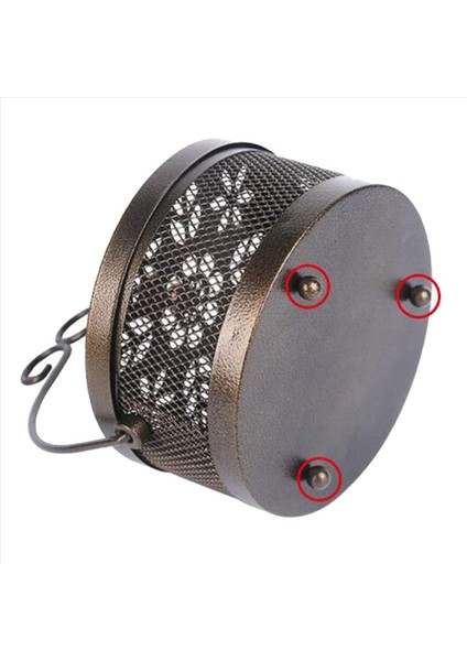 Sivrisinek Tutucusu Sivrisinek Kutusu Retro Taşınabilir Yangın Sandal Ağacı Tütsü Buzağı Kaplı 2 Pc (Yurt Dışından) modelleri