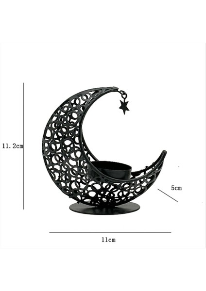 B-Candle Tutucu Ramazan Metal Şamdan Eid Mübarek Dekorasyon Işık Lüks Düğün Müslüman Partisi Eid Al Adhagift (Yurt Dışından) fiyatları