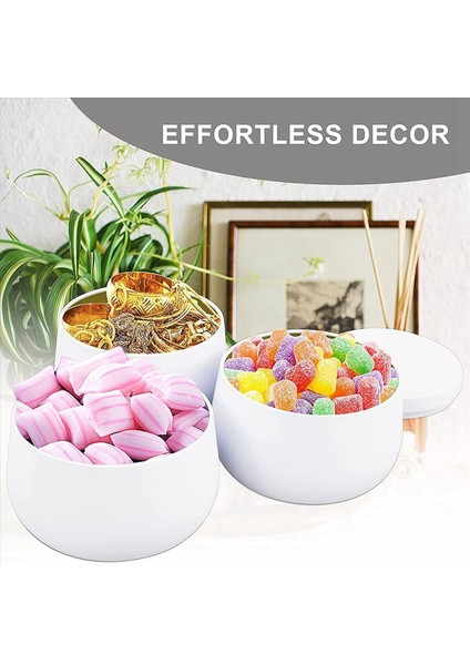 Kapaklı Mum Teneke Kutular- 24 Adet Mum Kavanozlar 8 Oz Mum Metal Teneke Kutular Dıy Mum Yapma Malzemeleri Için Mum Kap (D) (Yurt Dışından) fırsatları