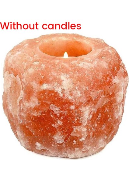 Doğal Tuz Kristal Taş Mum Tutucu Stand Kristaller Mum Mağarası Düğün Sevgililer Günü Hediyesi (Yurt Dışından) modelleri