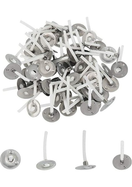 2000PCS Mum Fitiller 1 Inç Düşük Duman Mum Fitil Metal Sekmeleri ile Çay Hafif Fitiller Mum Yapımı Için (Yurt Dışından) fiyatları