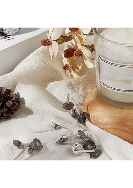 2000PCS Mum Fitiller 1 Inç Düşük Duman Mum Fitil Metal Sekmeleri ile Çay Hafif Fitiller Mum Yapımı Için (Yurt Dışından) indirimleri