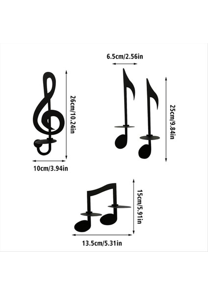 A-Sandviç Tutucu Duvara Monte Yaratıcı El Yapımı Metal Müzik Notu Anahtar Şekli Çay Işık Ekran Standı Ev Dekor (Yurt Dışından) modelleri