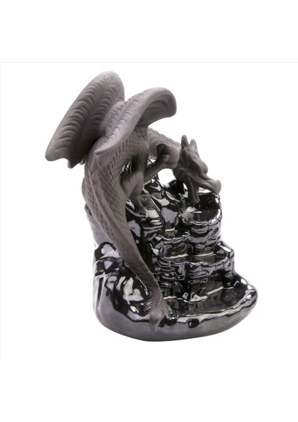 Dragon Zen Dekor Şelale Tütsü Koni Tutucu Censer Encensoir Palnik Tütsü Meditasyon Backflow Incensario (Yurt Dışından) fiyatları