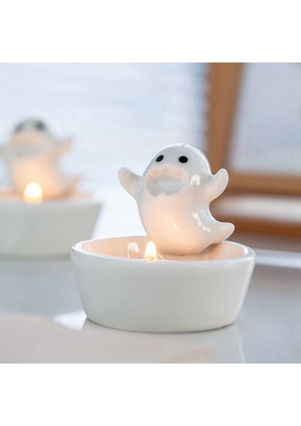 Mum Tutucu Hayaletler Kamp Ateşi Titreşim Alev Cadılar Bayramı Gece Işığı Gece Işık Cadılar Bayramı Kapalı Dekorasyonlar (Yurt Dışından) fırsatları