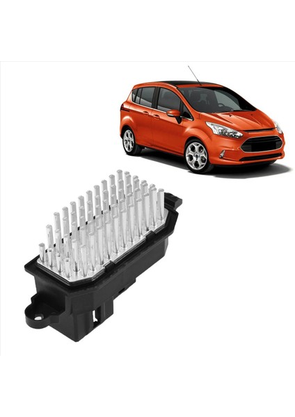 2x AV11-19E624-AA AV1119E624AA Blower Fan Motor Isıtıcı Direnç Ford Transit Vagon B-Max Ecosport Tourneo 1752060 (Yurt Dışından) modelleri