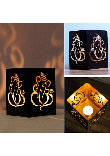 Lotus Candlestick Veranda Için Açık Işıklar+Lotus Desen Cadılar Bayramı Mum Sahipleri Diwali C Için Ev Festival Partisi (Yurt Dışından) indirimleri