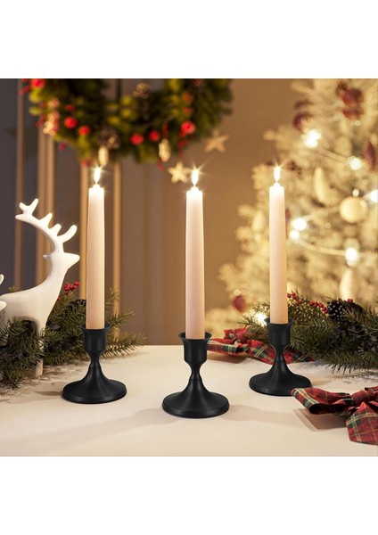 Konik Mumluklar Vintage Metal Şamdan Sahipleri Akşam Yemeği Odası Masa Merkez Parçası Veya Mantel Düğün Dekoru A (Yurt Dışından) fiyatları