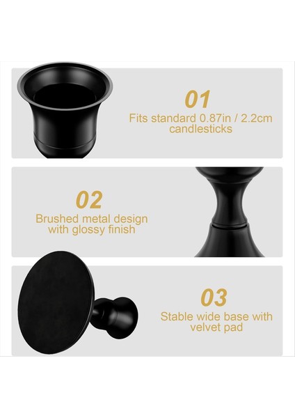 Konik Mumluklar Vintage Metal Şamdan Sahipleri Akşam Yemeği Odası Masa Merkez Parçası Veya Mantel Düğün Dekoru A (Yurt Dışından) modelleri