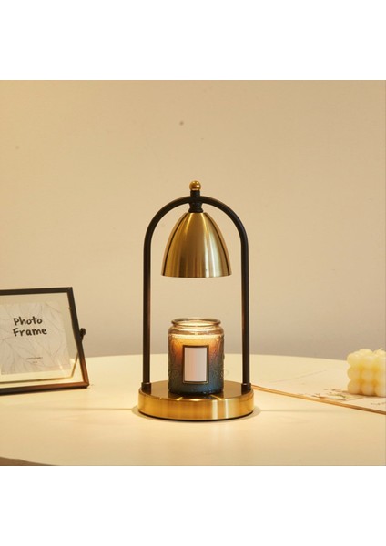 Mum Isıtma Lambası Dimmable Wax Melter Ev Dekoratif Başucu Lambası (Abd Fişi) (Yurt Dışından) modelleri