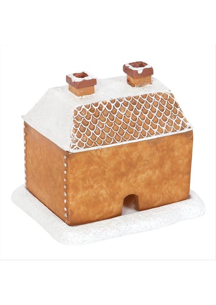 2pcs Zencefilli Ev Tütsü Brülör Reçine Kütük Kabini Tütsü Brülör Noel Tütsü Brülör Ev Baca Süslemeleri (Yurt Dışından) fiyatları