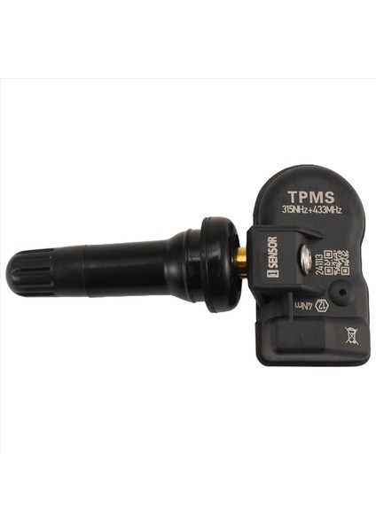 4pcs Programlama Mx Sensörü Tpms Lastik Basınç Monitör Sensörü 315MHZ 433MHZ Evrensel 2 Arada 1 Arada Onarım Aracı Siyah (Yurt Dışından)