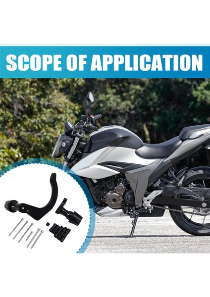 Motosiklet Düşme Koruması Çerçeve Kaydırıcı Motor Koruma Kapağı Suzuki Gixxer 250 SF250 V-Strom 250SX DL250 Sx (Yurt Dışından) fırsatları