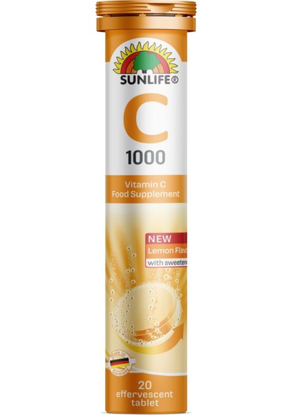 Vitamin C 20 Efervesan Tablet