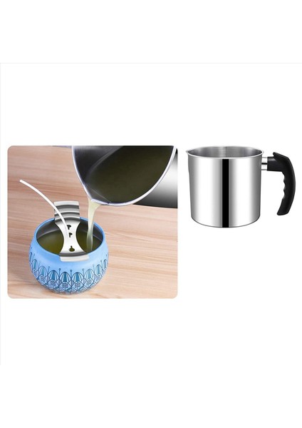 6x Mum Yapımı Dökme Tenceresi 44 Oz Çift Kazan Balmumu Eritme Potu Mum Yapma Sürahi Isı Dayanıklı Sap (Yurt Dışından) indirimleri