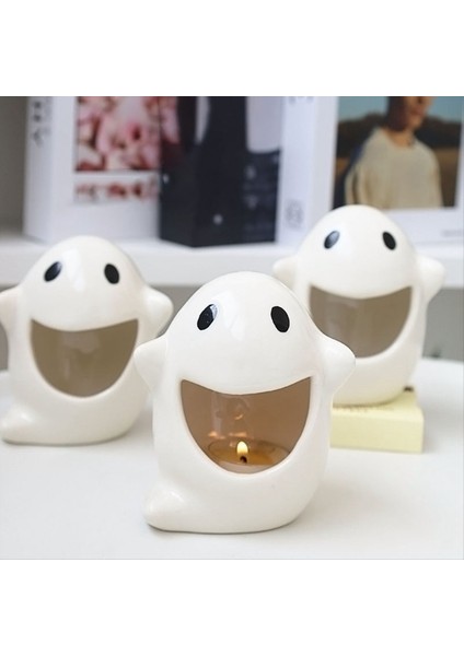 Cadılar Bayramı Karikatür Hayalet Hayalet Festivali Cadılar Bayramı Şamdan Düğün Masa Dekorasyon Şamdan (Yurt Dışından) fiyatları