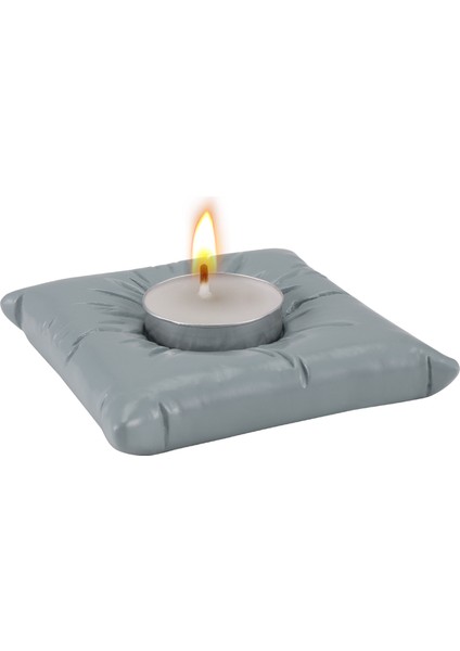 Mum Tutucu Yastık Şekli Reçine Mum Tutucular Stant Mumlar Dekorasyon Mücevher Depolama Tepsisi Gri (Yurt Dışından) modelleri