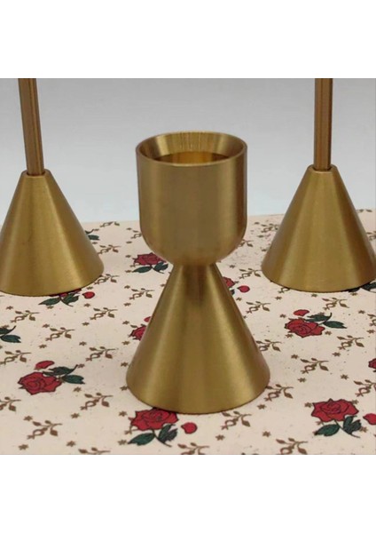 Avrupa Tarzı Şamdan Süsleri Batı Yemek Masası Üç Parçalı Süslemeler Düğün Dekorasyon Şamdanlar (Yurt Dışından) fırsatları