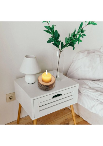 12 Adet Ahşap Mum Tutucu Masa Için Düğün Partisi Için Votive Tealight Sahibi Cadılar Bayramı Noel Partisi Ev Dekor (Yurt Dışından) fırsatları