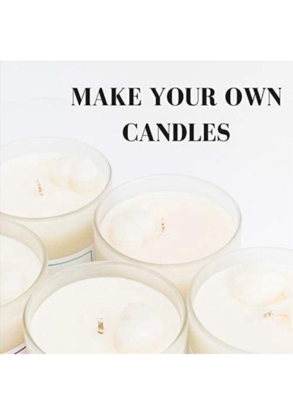 Mum Yapımı Için 4x Beyaz Balmumu Peletleri Dıy Mumlar Için Kolay Erit Pavmusu Pastilles (1 Lb) (Yurt Dışından) fiyatları